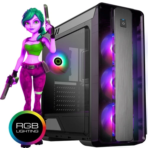 Moonlight Black Desktop vz4 AMD Athlon